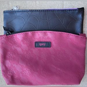 2 IPSY Pouches/Make up/Cosmetic Bags